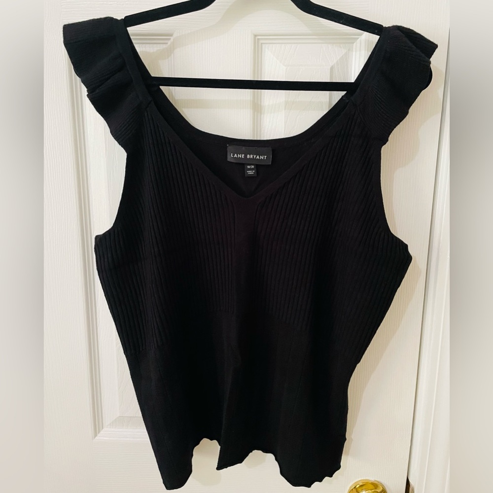 18/20 black sweater Lane Bryant